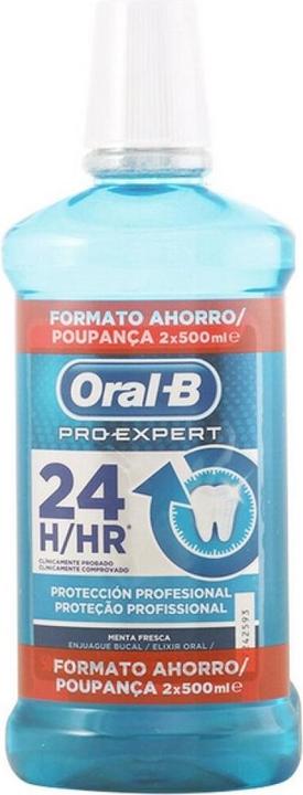 Image du produit Oral-B PRO-EXPERT PROTECCION PROFESIONAL COLUTORIO LOTE 2 x 500 ml (500 ml, Rince-bouche)