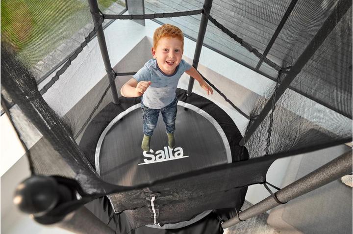 Actual product image Salta Leisure & Garden Trampoline Outdoor Round Coil Spring Trampoline Above Ground (140 cm)