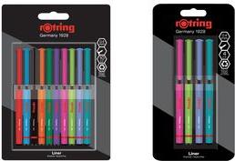 Produktbild Rotring Fineliner-Feinfaserschreiber Fun Farben (Mehrfarbig, 10 x)