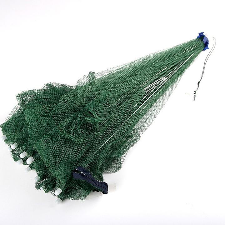 Actual product image JTI Folding fishing net with 6 openings