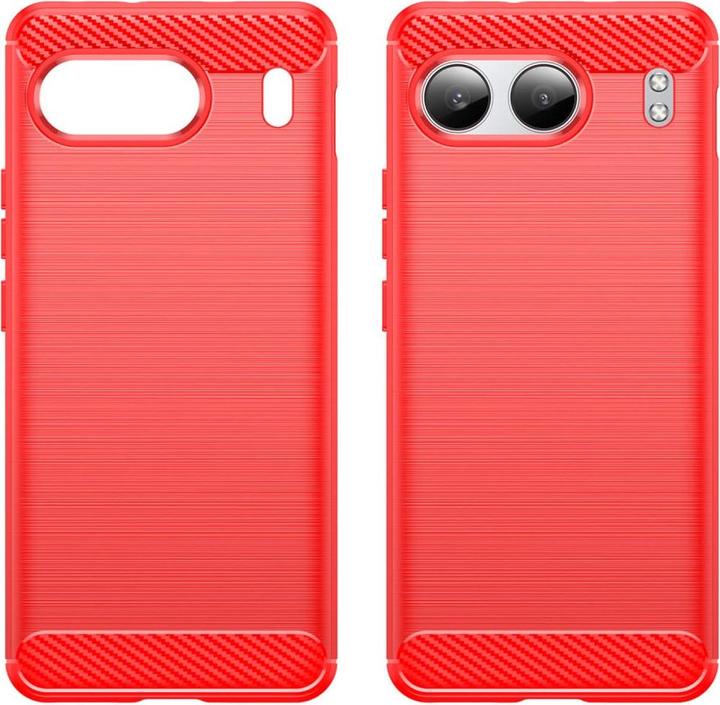 Actual product image Cover-Discount OnePlus Nord 4 - Metal Carbon Look Cover (OnePlus Nord 4)
