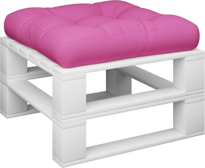 Produktbild Diverse Hardware Palettenkissen Rosa 60x61,5x10 cm Oxford-Gewebe (60 x 10 x 61.5 cm)