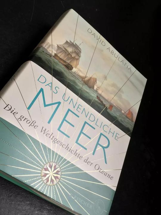 Actual product image Das unendliche Meer – Die grosse Weltgeschichte der Ozeane (German, David Abulafia, 2021)