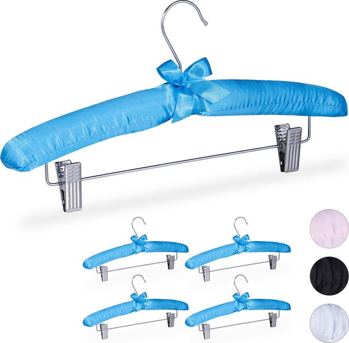 Relaxdays Cintre satin (5 x)