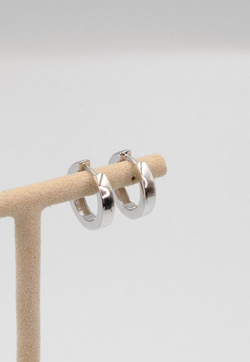 Produktbild Muau Creolen (750/18K Weissgold)