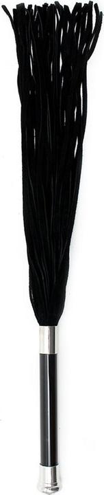 Actual product image Rimba Suede whip with glass handle