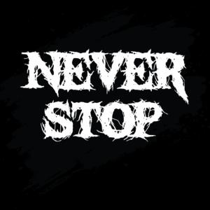 Image du produit Bügelbilder Bügelbild Never Stop