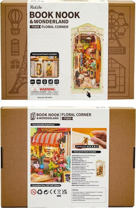 Actual product image Rolife TGB09 - Flower corner
