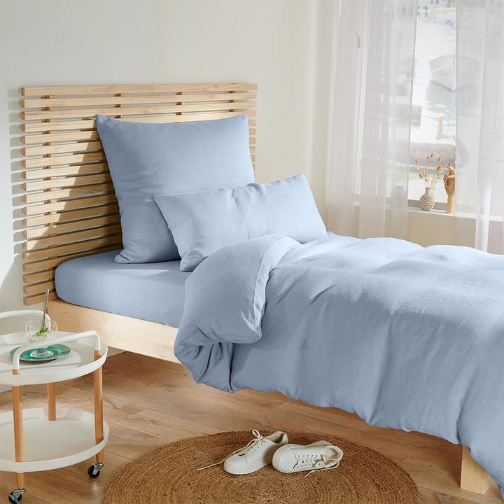 Produktbild Traumschlaf Uni-Leinen (Bettwäsche Set, 240 x 220 cm, 80 x 80 cm)