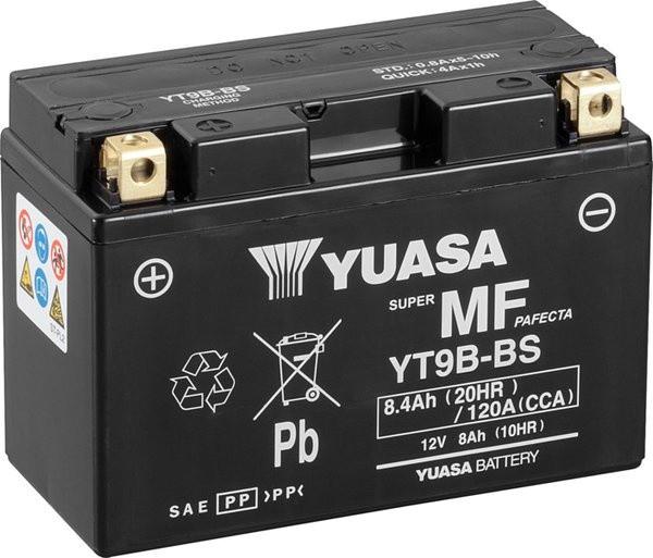 Immagine prodotto Yuasa Batteria per moto YT9B AGM 8Ah (DIN 50801) YT9B-BS YT9B-4 (8 Ah)