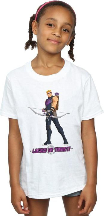 Immagine prodotto Hawkeye Locked On Target Maglietta Ragazze (140, 146)