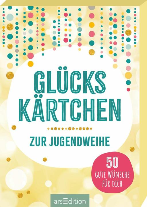 Produktbild Glückskärtchen zur Jugendweihe (Deutsch, 2025)