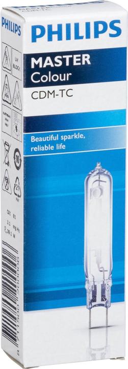Actual product image Philips MASTERC CDM-TC 35W/830 G8.5 1CT/12 (G8.5, 35 W, 3000 lm, 1 x, G)