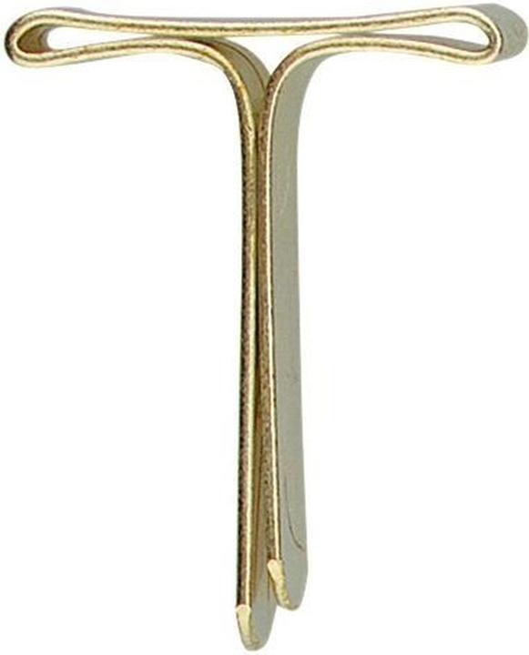 Produktbild Magni 50 Flachkopfklammern vermessingt No.15 Länge: 16mm Kopf: 4mm (50 x)