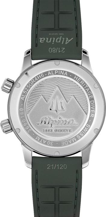 Actual product image Alpina Watch Alpina AL-520GR4H6 Seastrong Diver (Diving watch, 42 mm)