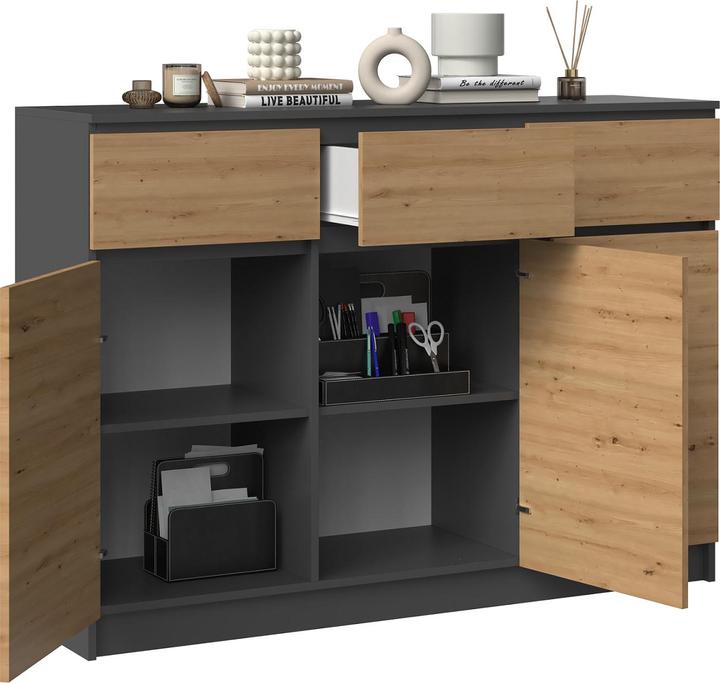 Produktbild Topeshop Kommode (120 x 40 x 97 cm)