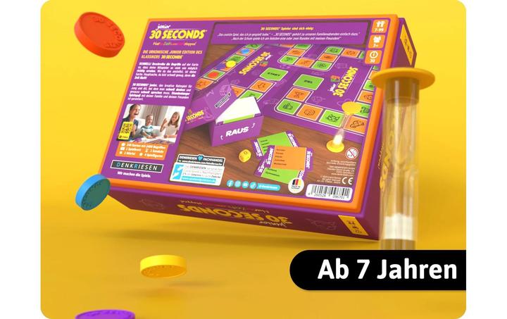 Produktbild Denkriesen 30 Seconds Junior - 'Nur die Zeit kann euch stoppen!' (Deutsch)