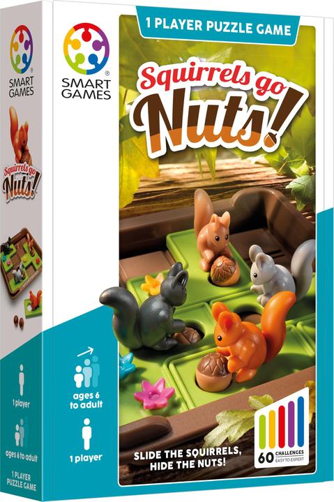 Smart Games Squirrels Go Nuts (Deutsch, Französisch, Italienisch, Englisch)