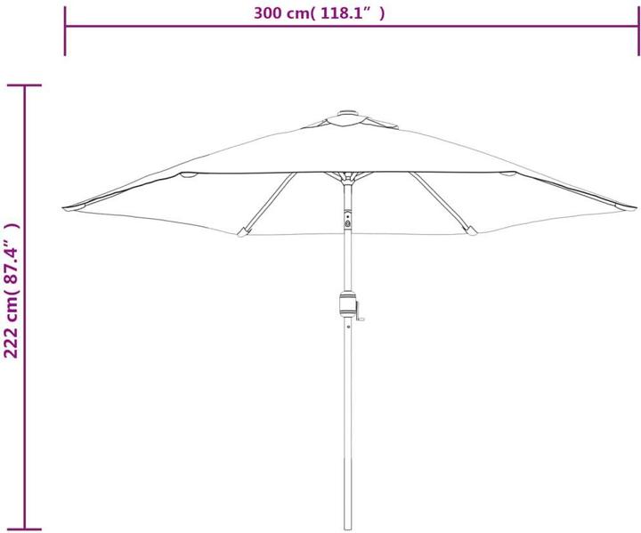 Actual product image VidaXL Jianna (3 m)