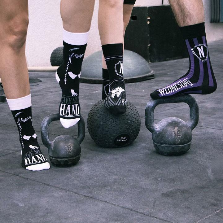 Actual product image Cerdá Wednesday socks Nevermore 36-43 (36 - 43)