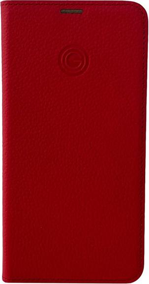 Actual product image Mike Galeli Book cover genuine leather Marc molten lava (Samsung Galaxy S23 FE)