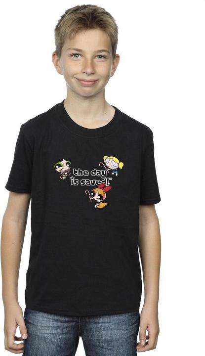 Actual product image The Powerpuff Girls Boys Girls The Day Is Saved T-Shirt (152, 158)