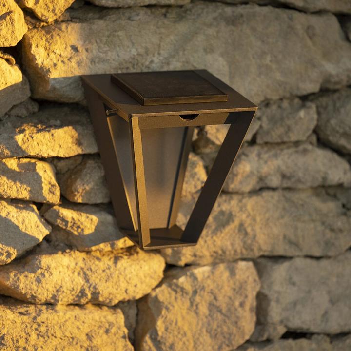 Image du produit Les Jardins Metro Applique murale solaire 500 lumens (500 lm, IP55)