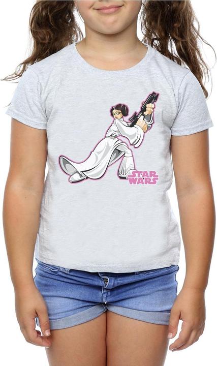 Image du produit Star Wars - T-shirt PRINCESS LEIA CHARACTER - Fille (152, 158)