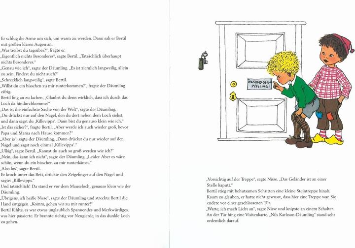 Actual product image Nils Karlsson-Däumling (German, Ilon Wikland, Charles Kurt Peters, Astrid Lindgren, 2007)