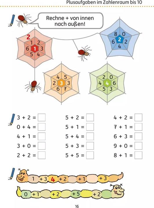Actual product image Mein Übungsheft Rechnen - 1. Klasse, A5-Heft (German, Tina Harder, Masha Greune, 2021)