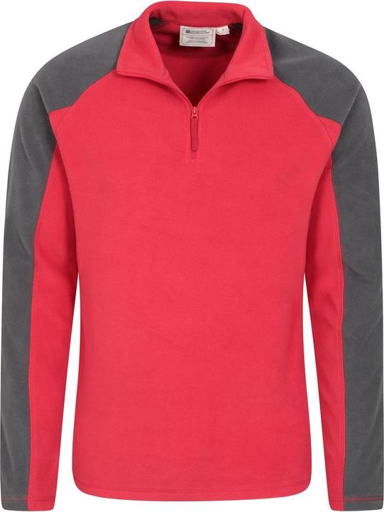 Immagine prodotto Mountain Warehouse Top in pile Ashbourne II con mezza zip da uomo (3XL)