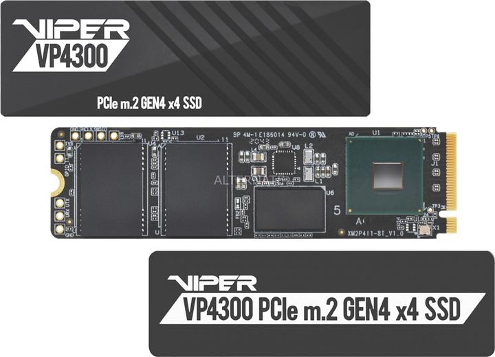 Actual product image Patriot Viper VP4300 (1000 GB, M.2 2280)