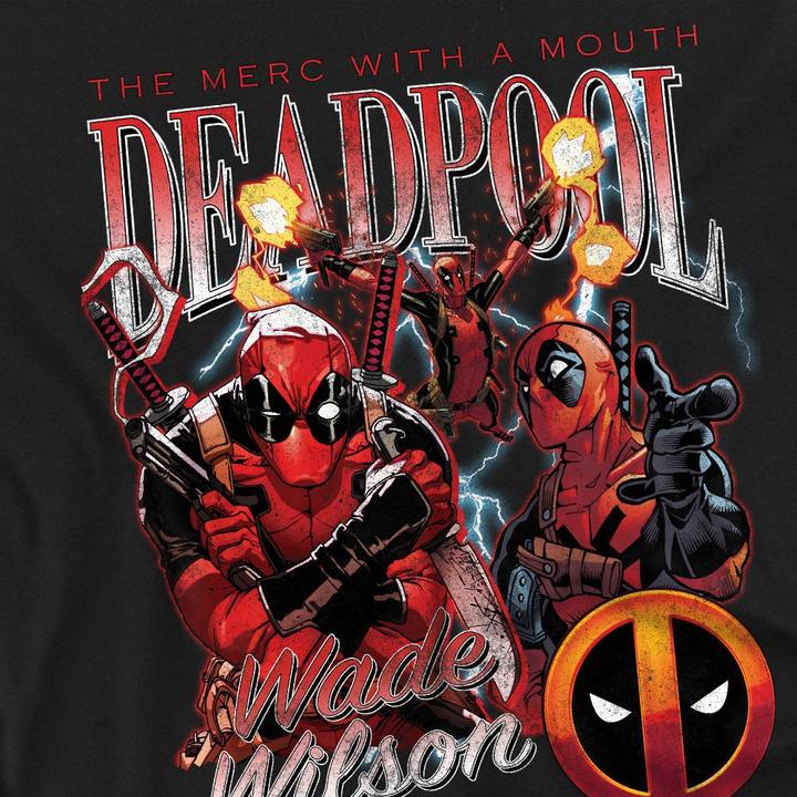 Actual product image Deadpool Mens Character Montage T-Shirt (M)