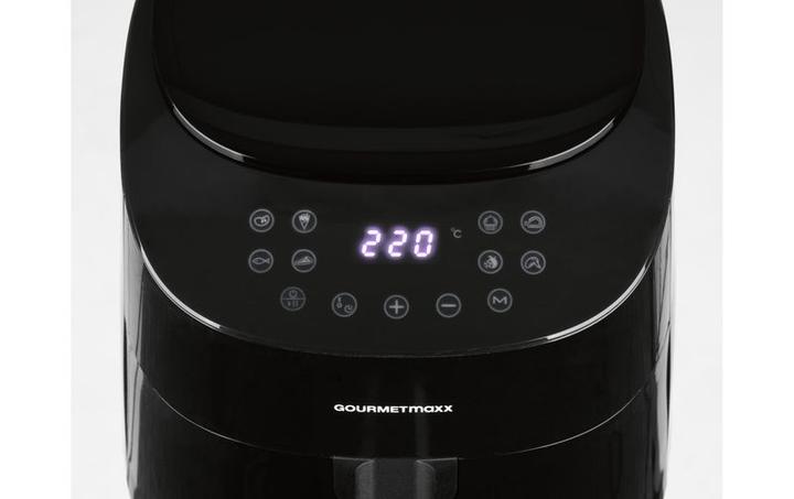 Image du produit Gourmetmaxx Friteuse à air chaud Digital Noir, Couleur des détails : Noir