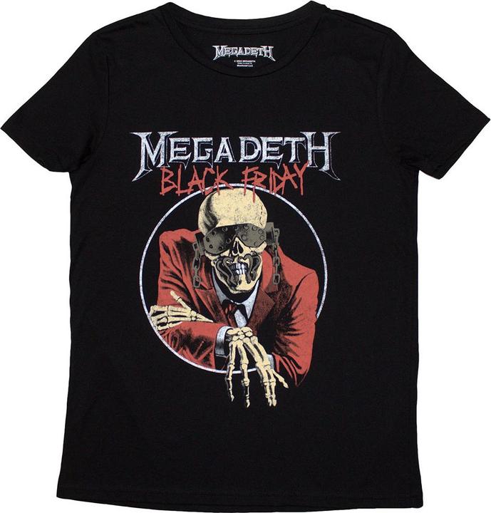 Produktbild Megadeth Black Friday TShirt (L)