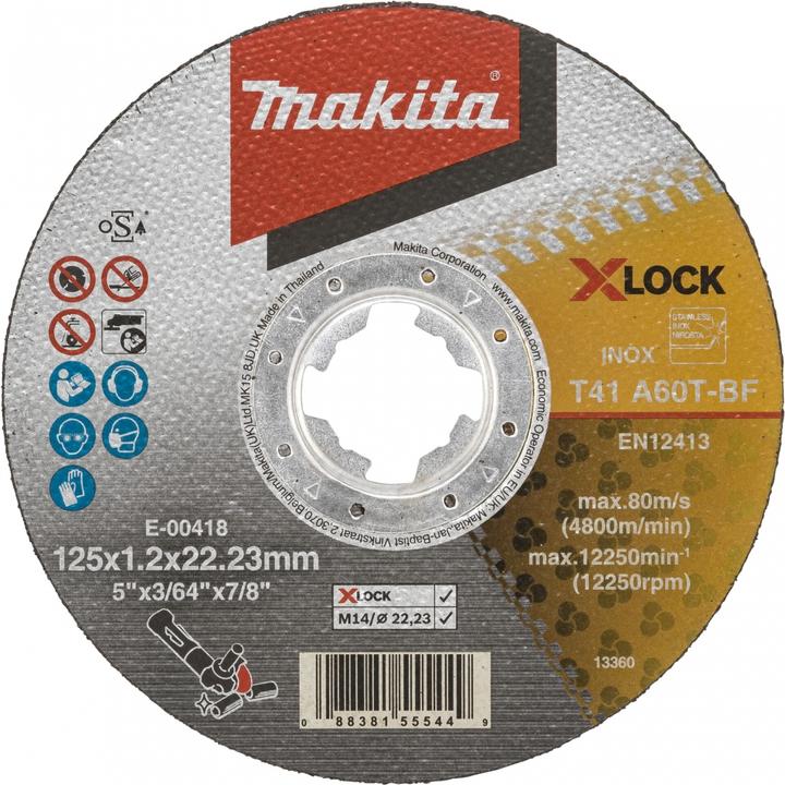 Produktbild Makita Trennscheibe 125x1,2mm INOX