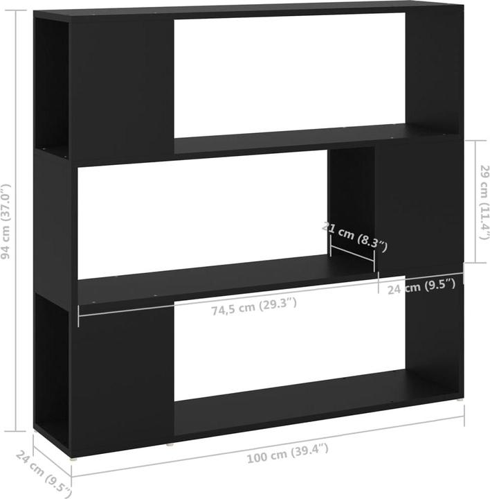 Actual product image VidaXL Tabb (100 x 24 x 94 cm)