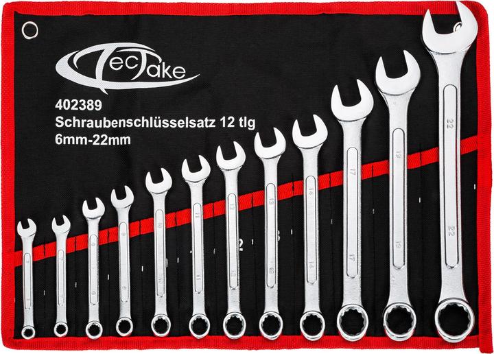 Produktbild tectake Schraubenschlüssel Set