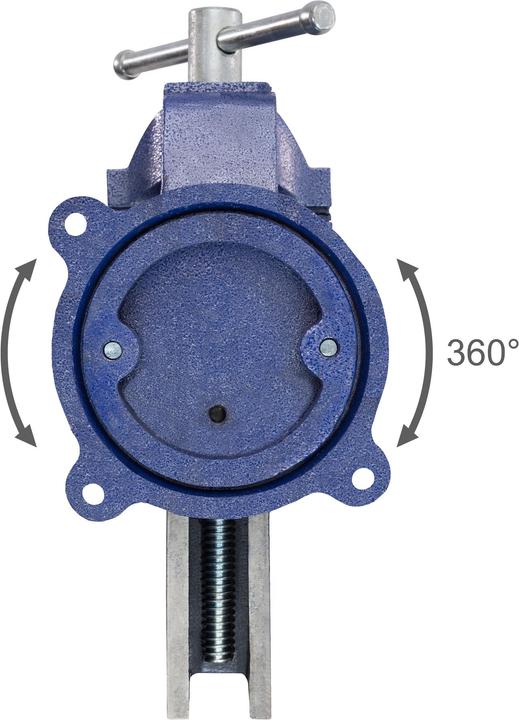 Produktbild tectake Schraubstock (125 mm)