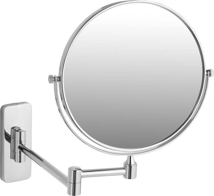 Immagine prodotto tectake Specchio da trucco con ingrandimento (Ø 20 cm)