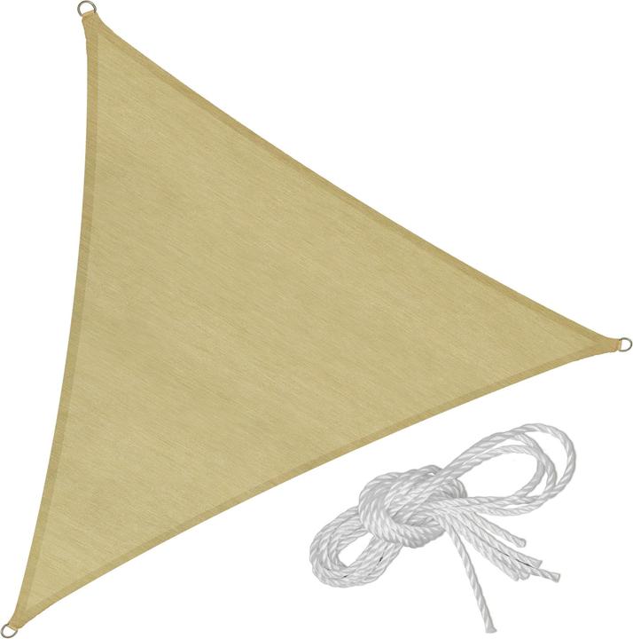 Image du produit tectake Voile d'ombrage (4 x 4 x 4 m)