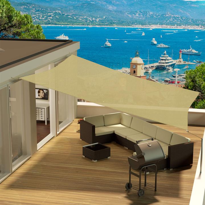 Produktbild tectake Sonnensegel (300 x 300 cm)