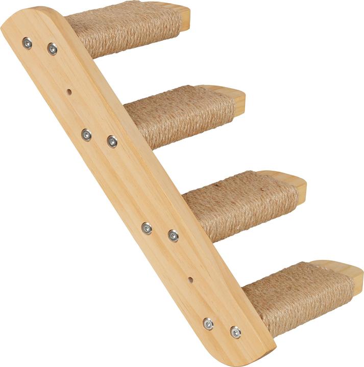 Produktbild Relaxdays Katzentreppe (29 cm, Hellbraun)