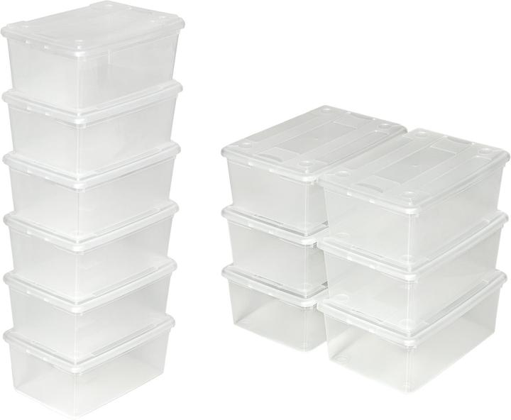 Actual product image tectake Storage boxes (33 x 23 x 12 cm, 9 l)