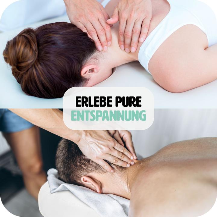 Produktbild tectake 2 Zonen Massageliege