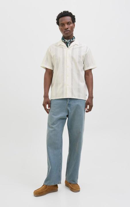 Produktbild Jack & Jones Jorsummer Luke Anglaise Resort Shirt Ss (XL)