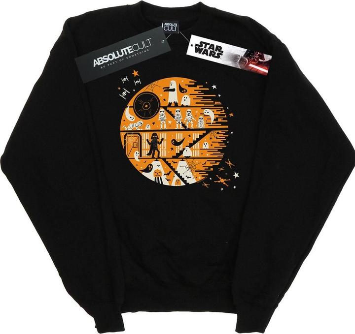 Star Wars Spooky Death Star Sweatshirt (XXL)