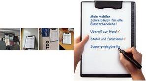 Immagine prodotto Magnetoplan Magnetisches Klemmbrett (21 x 29,5 cm)
