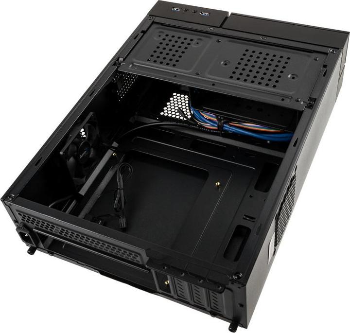 Actual product image AeroCool Go Mini Playa Slim Black MicroATX/MiniITX o.N. - Cases - Micro/Mini/ (mATX, Mini-ITX)