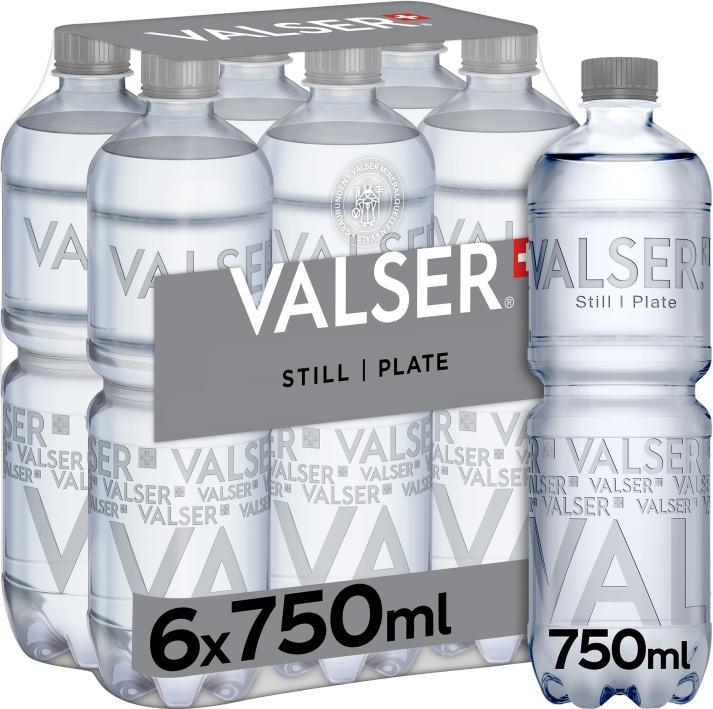 Actual product image Valser Still (6 x 75 cl)